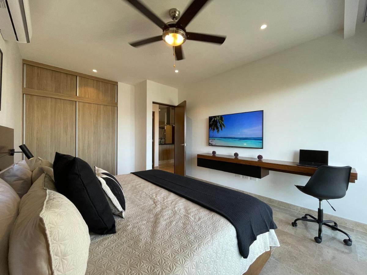 New & Equipped Apartment Steps From The Beach With Pool Jacuzzi By Yeah Playa del Carmen Exteriör bild