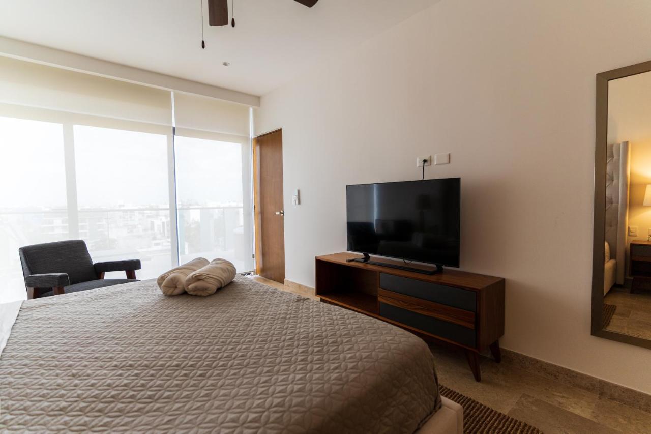 New & Equipped Apartment Steps From The Beach With Pool Jacuzzi By Yeah Playa del Carmen Exteriör bild